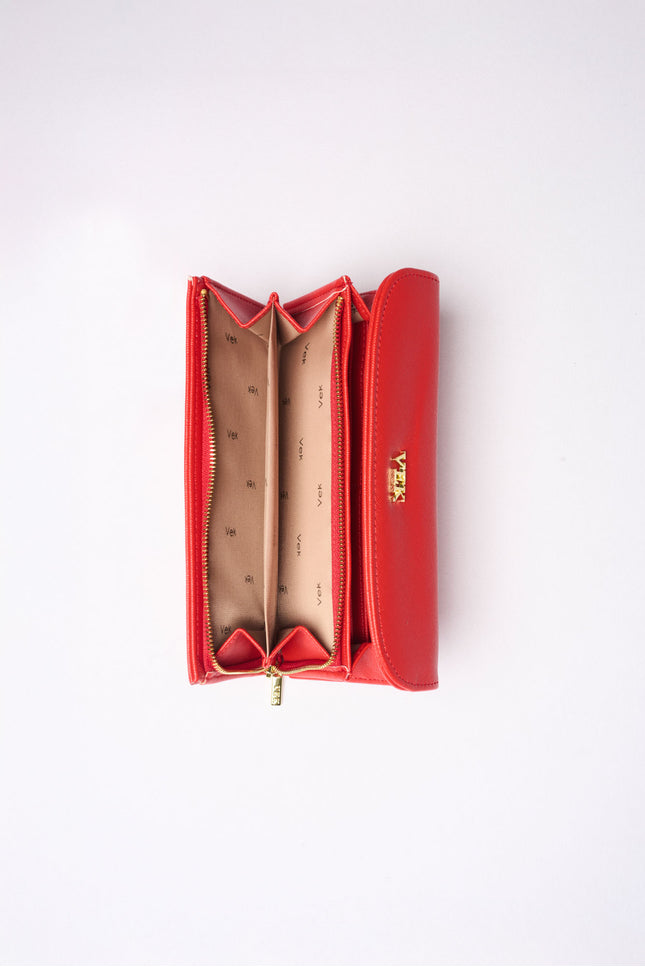 Cartera Barcelona Bifold mediana triple compartimiento