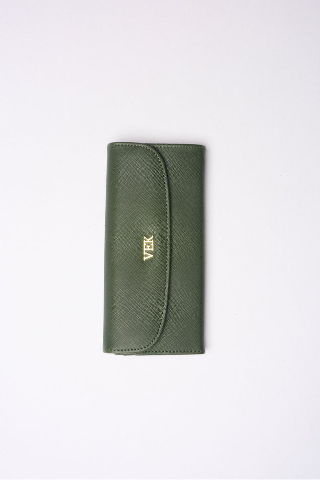 Cartera Barcelona Bifold mediana triple compartimiento