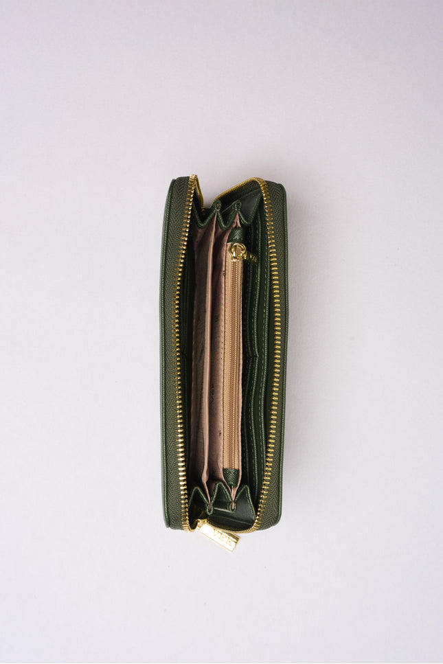 Cartera Barcelona Bifold grande con cierre