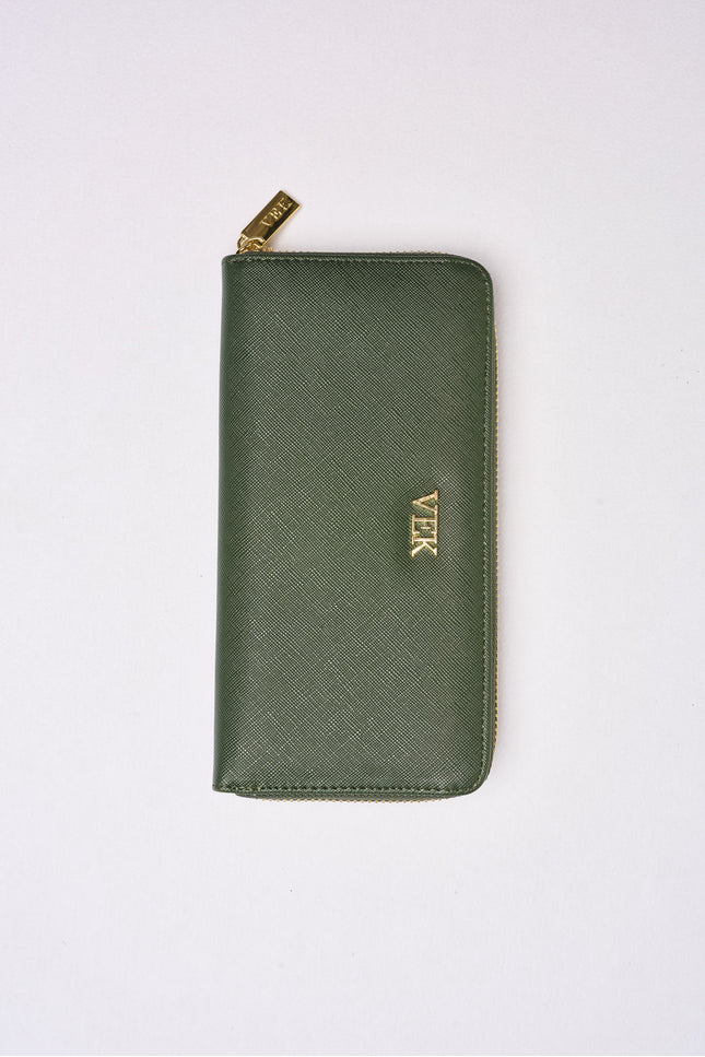 Cartera Barcelona Bifold grande con cierre