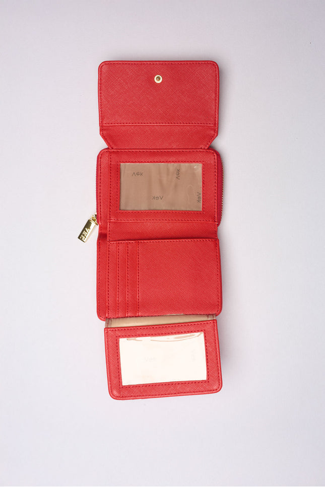 Cartera Barcelona Trifold chica tres divisiones