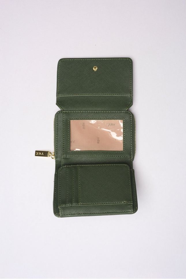 Cartera Barcelona Trifold chica tres divisiones