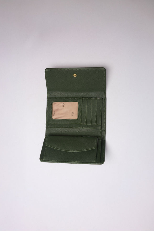 Cartera Barcelona Trifold mediana doble compartimiento