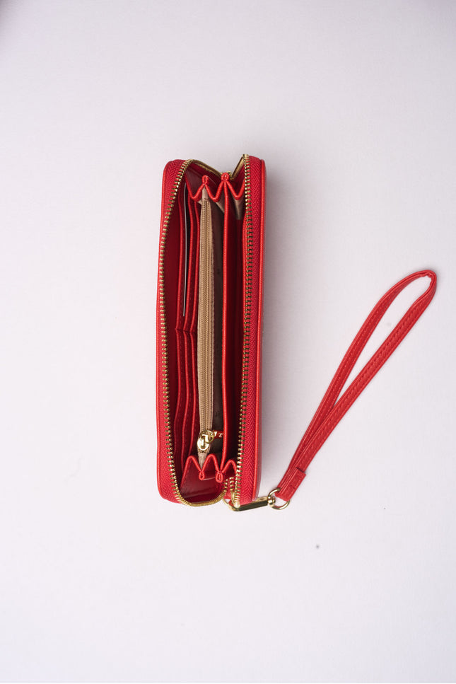 Cartera Barcelona Bifold grande con cierre zip around