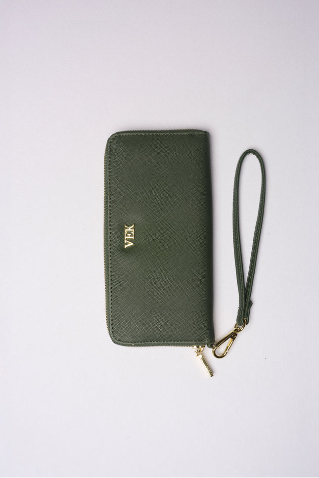 Cartera Barcelona Bifold grande con cierre zip around