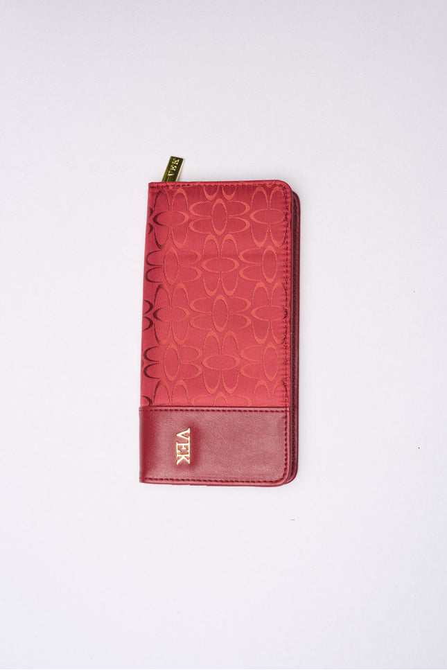 Cartera Lisboa grande doble compartimiento sistema zip around