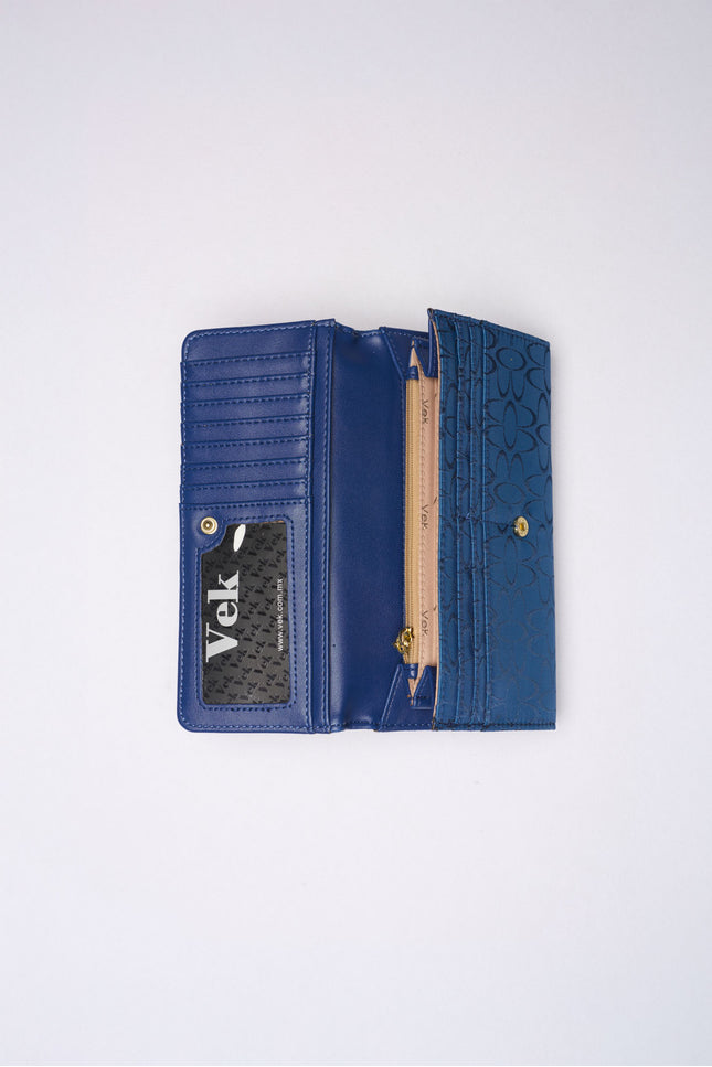 Cartera Lisboa grande triple compartimiento