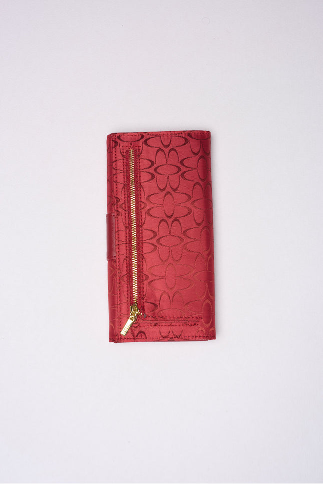 Cartera Lisboa grande triple compartimiento