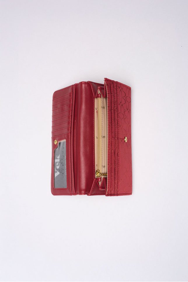 Cartera Lisboa grande triple compartimiento