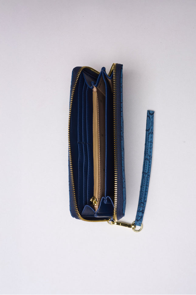 Cartera Lisboa grande con cierre zip around